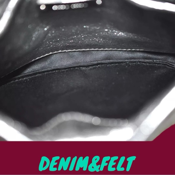 🩶MIU MIU Metallic Matelasse Silver Leather Chain Crossbody Bag/Purse | PRELOVED - Picture 8 of 16